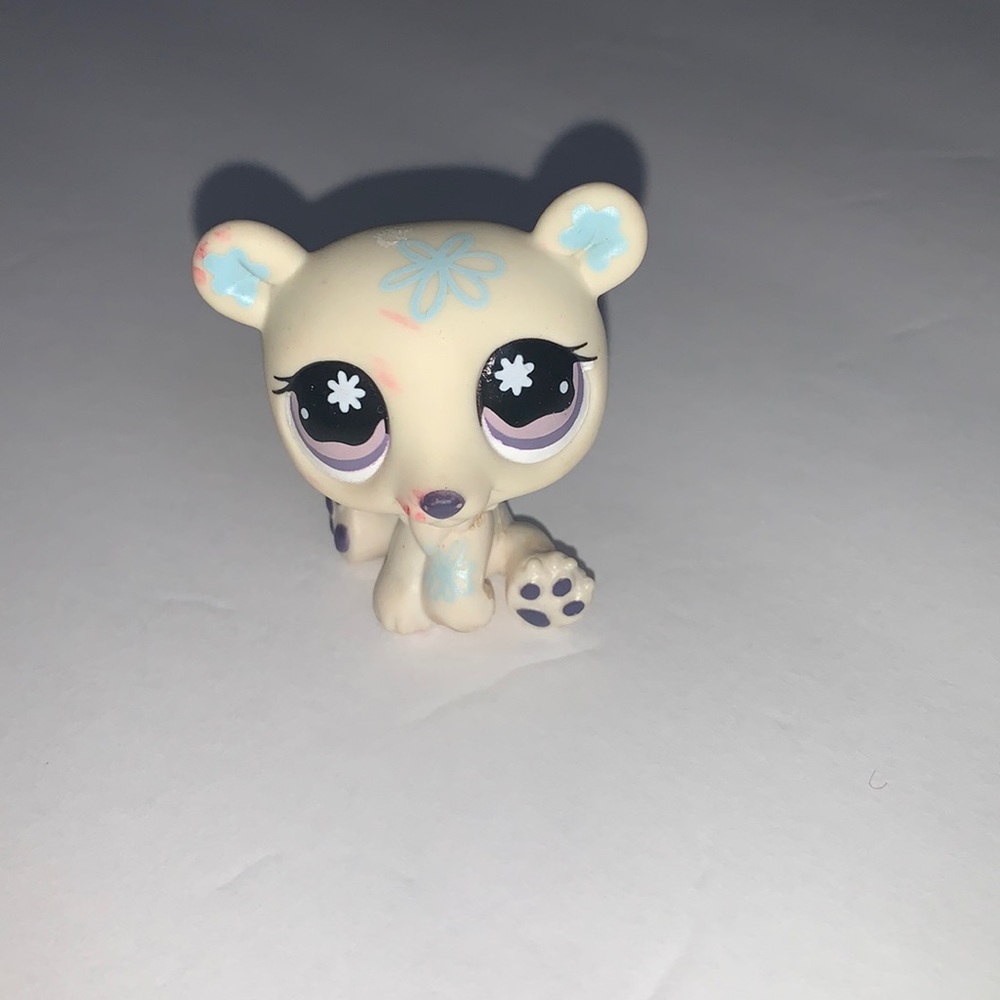 Littlest Pet Shop #470 Polar Bear LPS